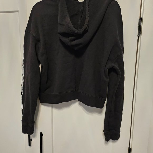 Adidas Crop Top Sweater - Women’s - Sz L - Picture 3 of 3